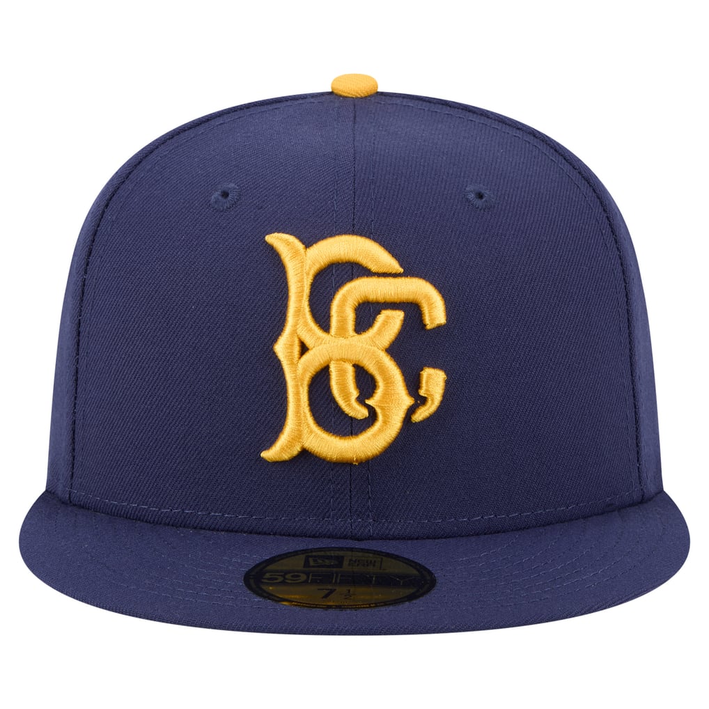 Casquette ajustée 59FIFTY Authentic Collection New Era Brooklyn Cyclones - Bleu marine